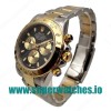 Replica Rolex Cosmograph Daytona 116503 JF Stainless Steel & Yellow Gold Black & Champagne Dial Swiss Valjoux  7750