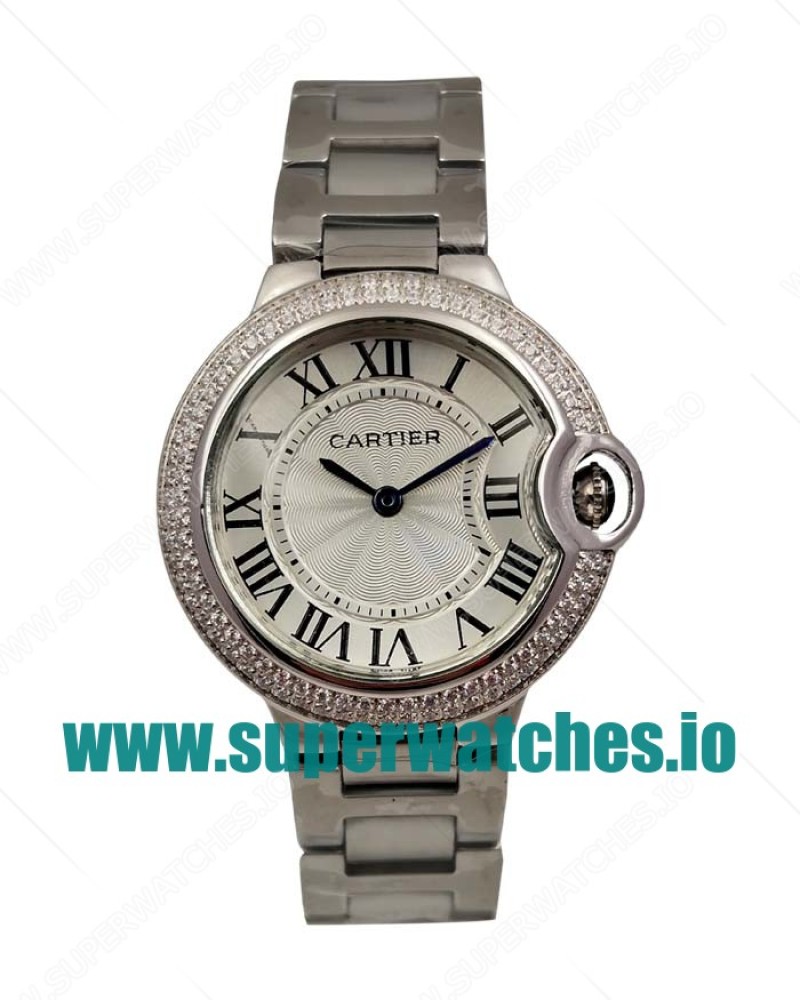 Cartier Replica Ballon Bleu W4BB0016 - 33 MM