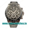 Replica Rolex Daytona Cosmograph 116500LN N Stainless Steel Black Dial Swiss 4130 Run 6@SEC