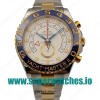  Replica Rolex Yacht-Master II 116681 V5 Stainless Steel & Yellow Gold White Dial Swiss 7750