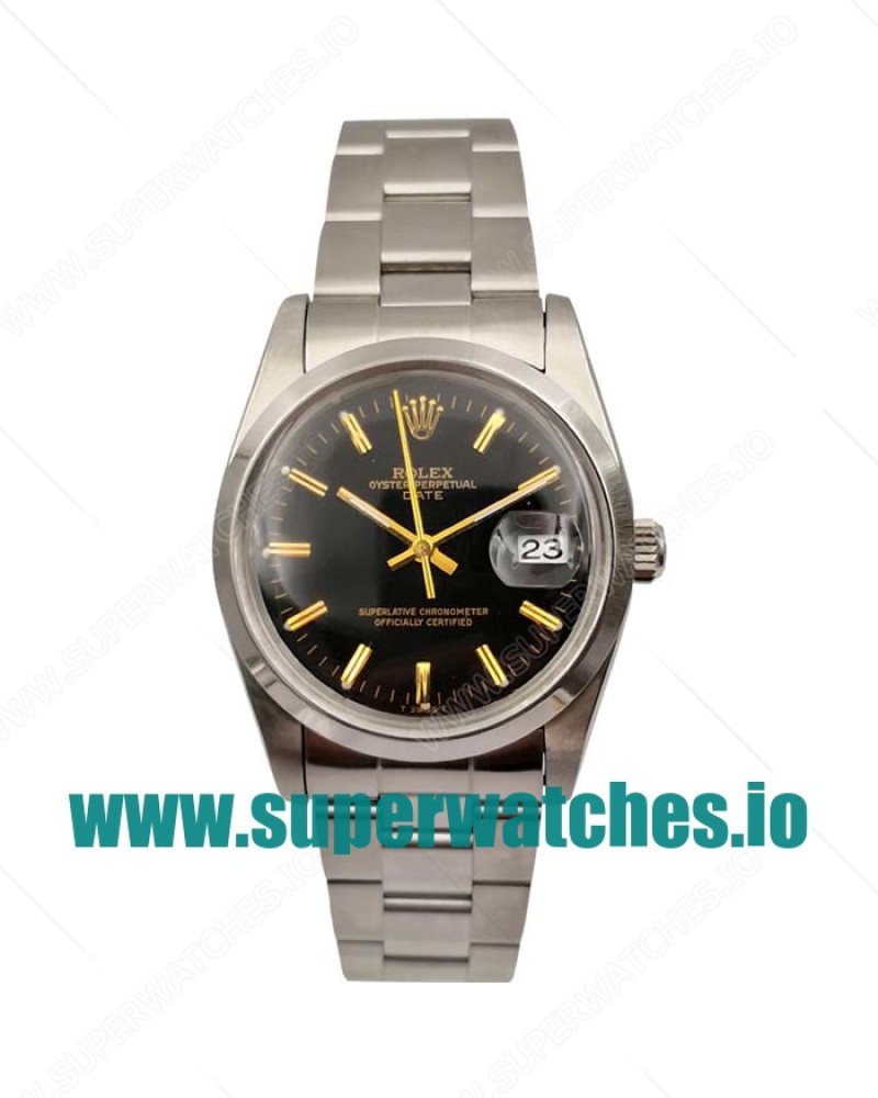 Rolex Replica Oyster Perpetual Date 115200 - 34 MM