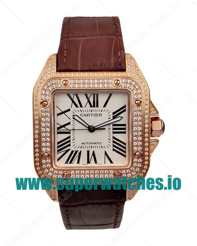 Cartier Replica Santos WM502151 - 38x38 MM