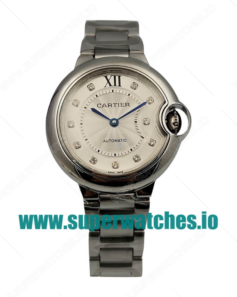 Cartier Replica Ballon Bleu WE902074 - 33 MM