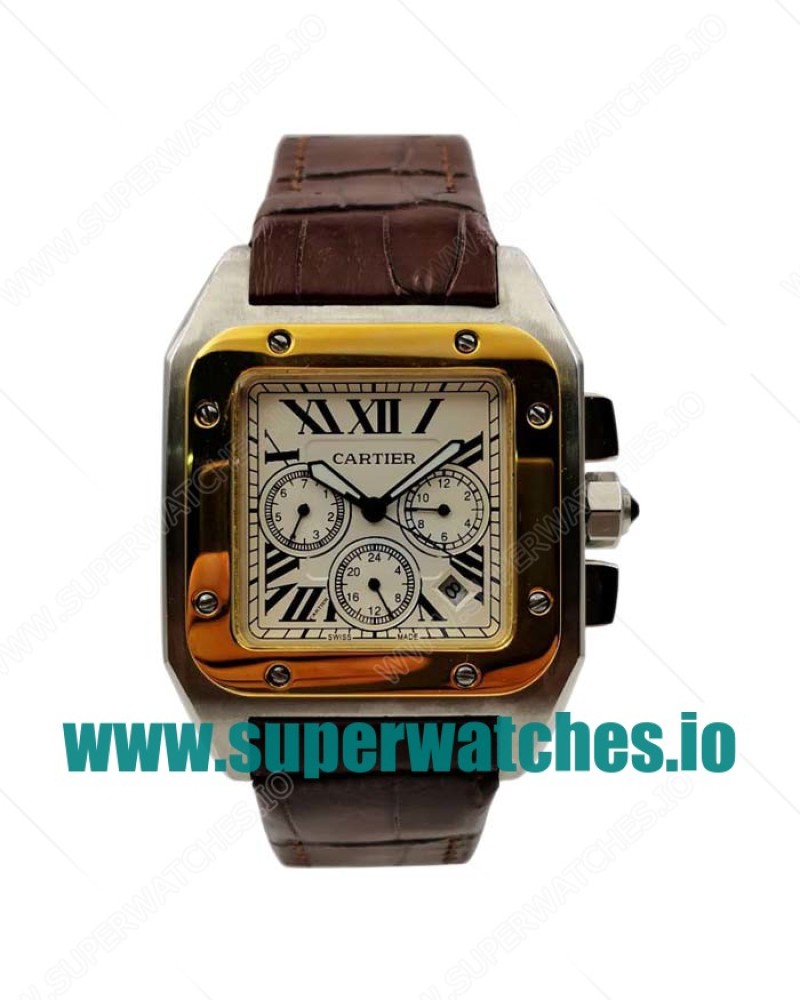 Cartier Replica Santos 100 W20091X7 - 42 MM