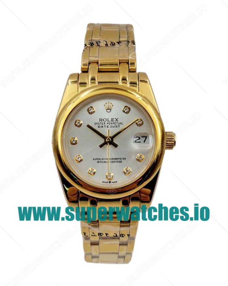 Rolex Replica Pearlmaster 81208 - 31 MM