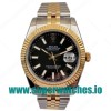 Replica Rolex Datejust II 116333 41MM EW Stainless Steel & Yellow Gold Black Dial Swiss 3235