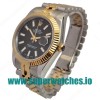 Replica Rolex Datejust II 116333 41MM EW Stainless Steel & Yellow Gold Black Dial Swiss 3235