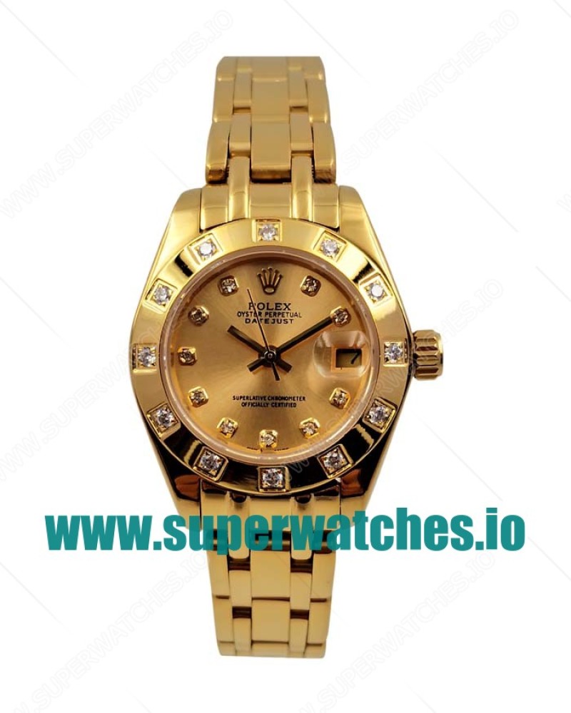 Rolex Replica Pearlmaster 81318 - 28 MM